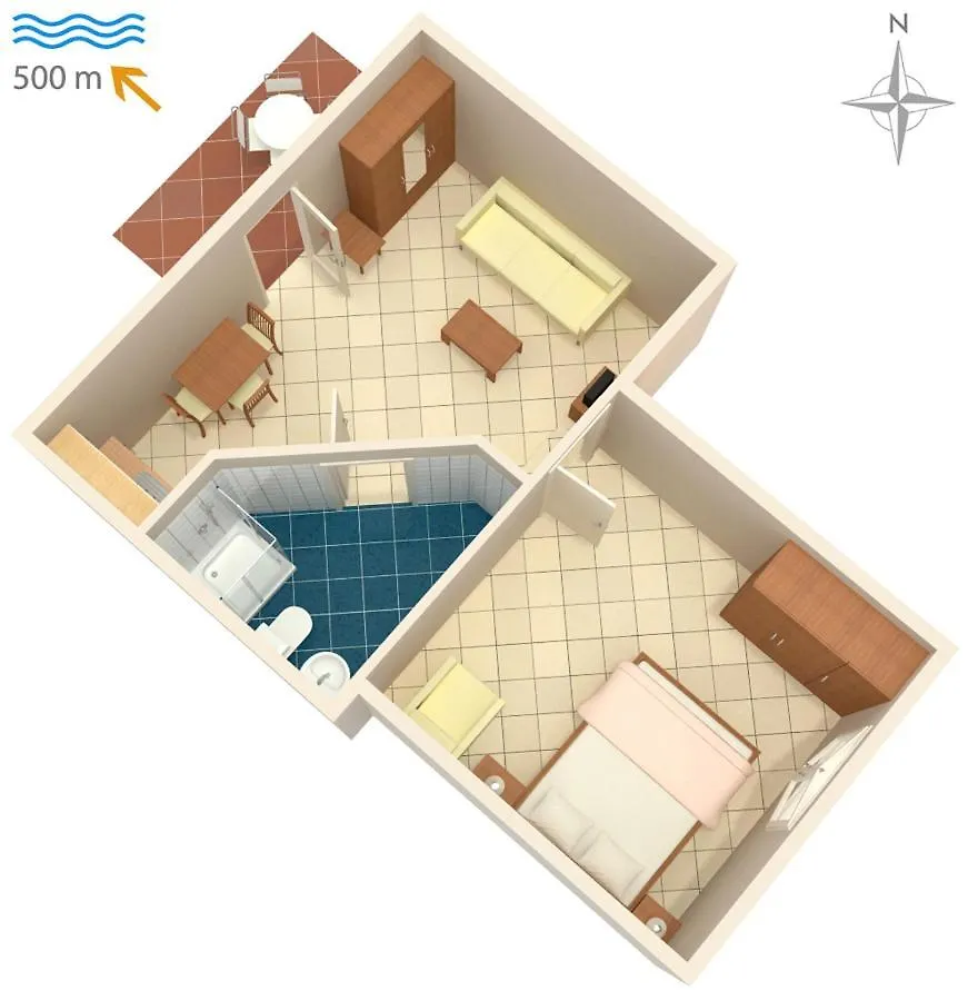 Apartment Umag 7171D